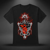 T-shirt - Skeleton X Red