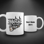 Coffee cup - Metal Morning Custom